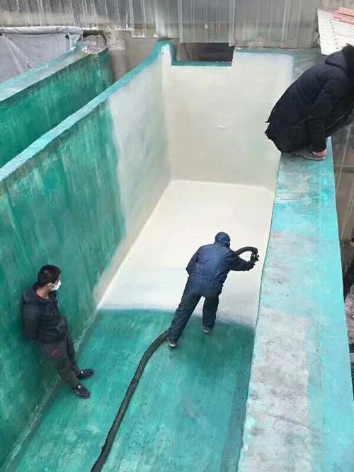 化工厂污水池怎样做防腐(图1) 化工厂污水池聚脲防腐案例