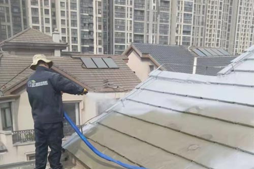 屋顶防水防腐施工聚脲涂料专用聚脲喷涂设备(图2) 屋顶防水防腐施工聚脲涂料