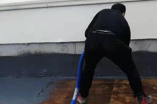 楼顶防水机械 喷涂聚脲防水(图2) 楼顶防水机械喷涂聚脲防水案例