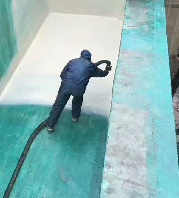 工业污水池防腐 化工厂污水池怎样做防腐(图3) 工业污水池防腐喷涂聚脲案例