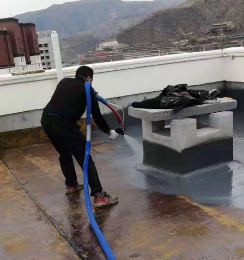 屋顶防水防护聚脲喷涂机设备(图3) 屋顶防水防护聚脲喷涂案例