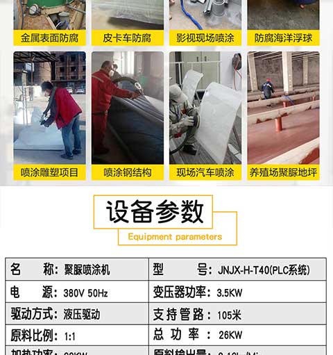 JNJX-H-T40聚脲喷涂机(图3) JNJX-H-T40聚脲喷涂机 -3