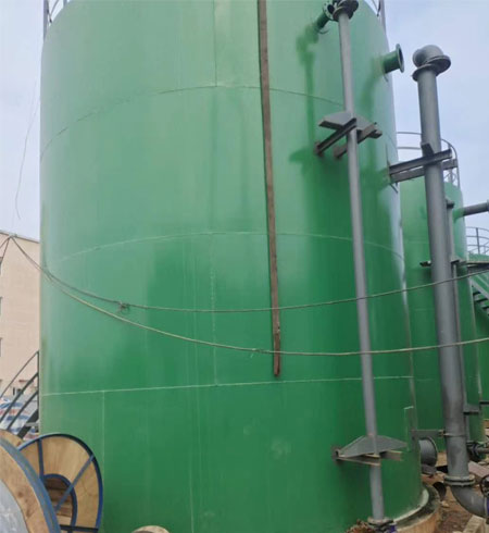 除盐水箱防腐聚脲喷涂施工价格(图2) 除盐水箱防腐